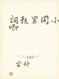 调教男同小说唧唧