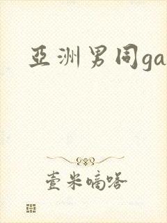 亚洲男同gay