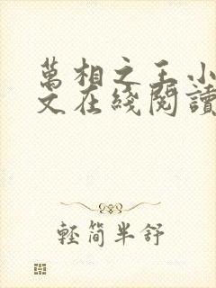 万相之王小说全文在线阅读