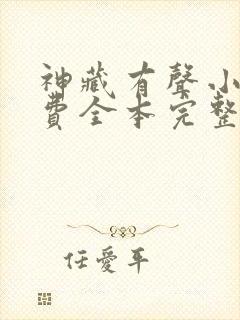 神藏有声小说免费全本完整版封面