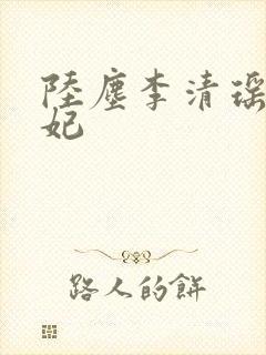 陆尘李清瑶曹宣妃封面