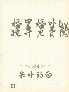 婚里婚外by叶晓井免费阅读