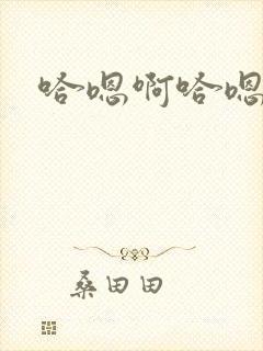 哈嗯啊哈嗯封面