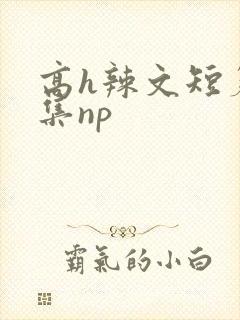 高h辣文短篇合集np
