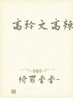 高干文高辣文h