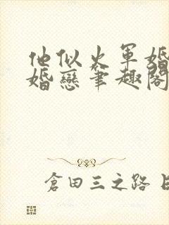 他似火军婚高干婚恋笔趣阁完整版封面