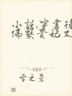 小说,穿书后,佛系贵妃又剧透了