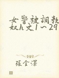 女警被调教成贱奴h文1～29封面