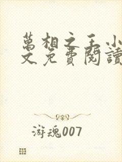 万相之王小说全文免费阅读无弹窗