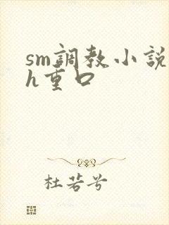 sm调教小说高h重口