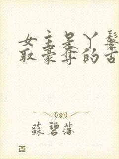 女主是丫鬟被强取豪夺的古言封面