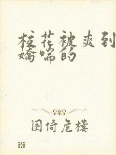 校花被爽到呻吟娇喘的