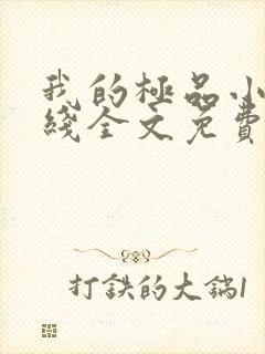 我的极品小姨在线全文免费阅读