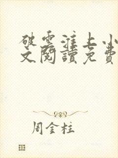 破云淮上小说全文阅读免费