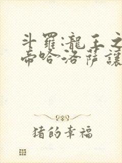 斗罗:龙王之冥帝哈洛萨让三飞笔趣阁封面