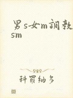 男s女m调教(sm封面
