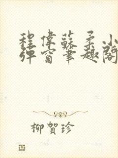 程伟苏柔小说无弹窗笔趣阁封面