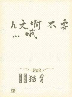 h文啊 不要 … 哦