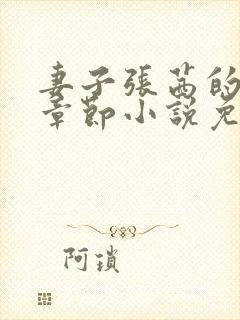 妻子张茜的最新章节小说免费阅读封面