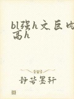 bl强h文巨肉高h