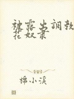 被露出调教的校花奴隶