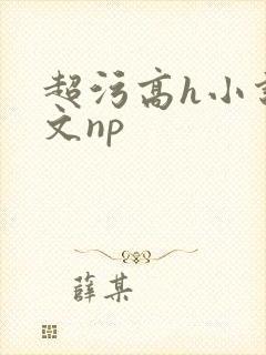 超污高h小说辣文np