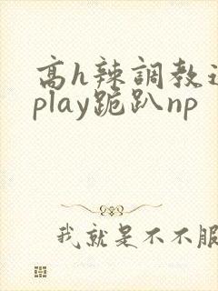 高h辣调教道具play跪趴np封面
