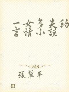 一女多夫的穿越言情小说