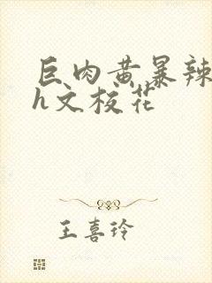 巨肉黄暴辣文高h文校花