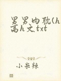 男男肉耽(h)高h文txt
