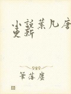 小说叶凡唐若雪更新