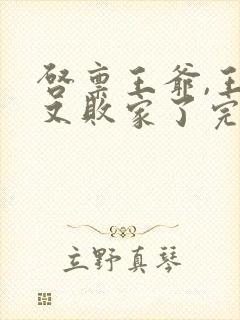 启禀王爷,王妃又败家了完整阅读