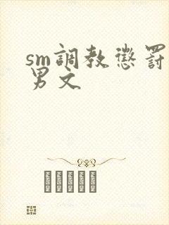 sm调教惩罚男男文