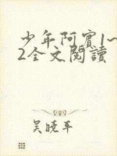 少年阿宾1~72全文阅读封面