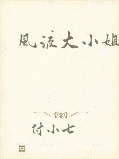 风流大小姐封面