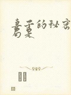 妻子的秘密大结局是