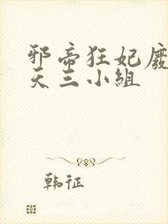 邪帝狂妃废材逆天三小组