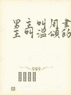 男主叫周聿川女主叫温颂的小说封面