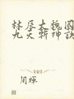 林辰大魏国小说九天斩神诀