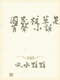 国民校草是女生有声 小说封面