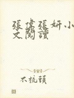 张伟张妍小说全文阅读