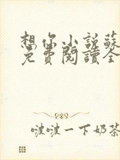 想你小说苏玛丽免费阅读全文无弹窗