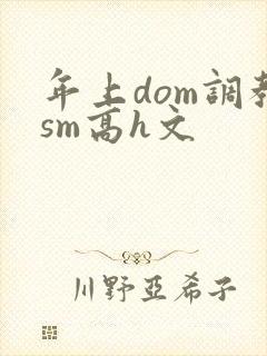 年上dom调教sm高h文封面