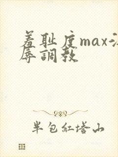 羞耻度max淫辱调教