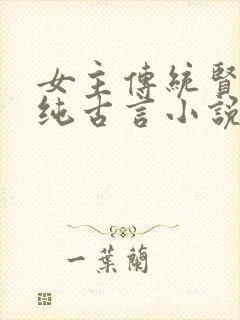 女主传统贤惠的纯古言小说封面