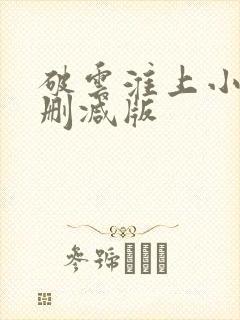 破云淮上小说未删减版封面