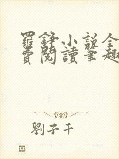 罗铮小说全文免费阅读笔趣阁