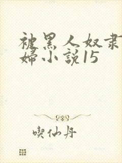 被黑人奴隶的少妇小说15