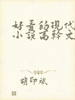 好看的现代言情小说高干文