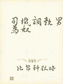 司机调教男总裁为奴封面